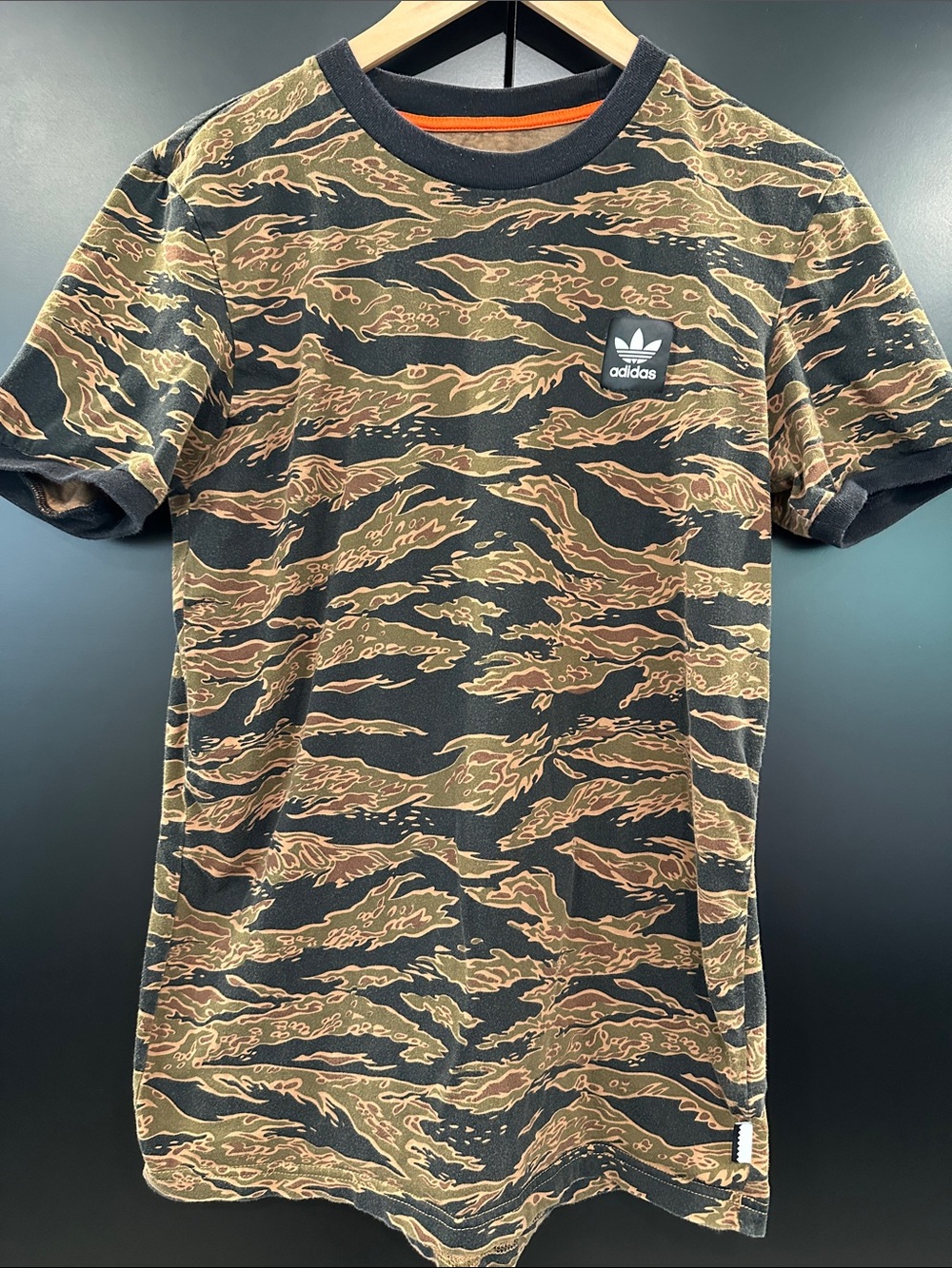 adidas Skateboarding Tiger Stripe Camo Tee